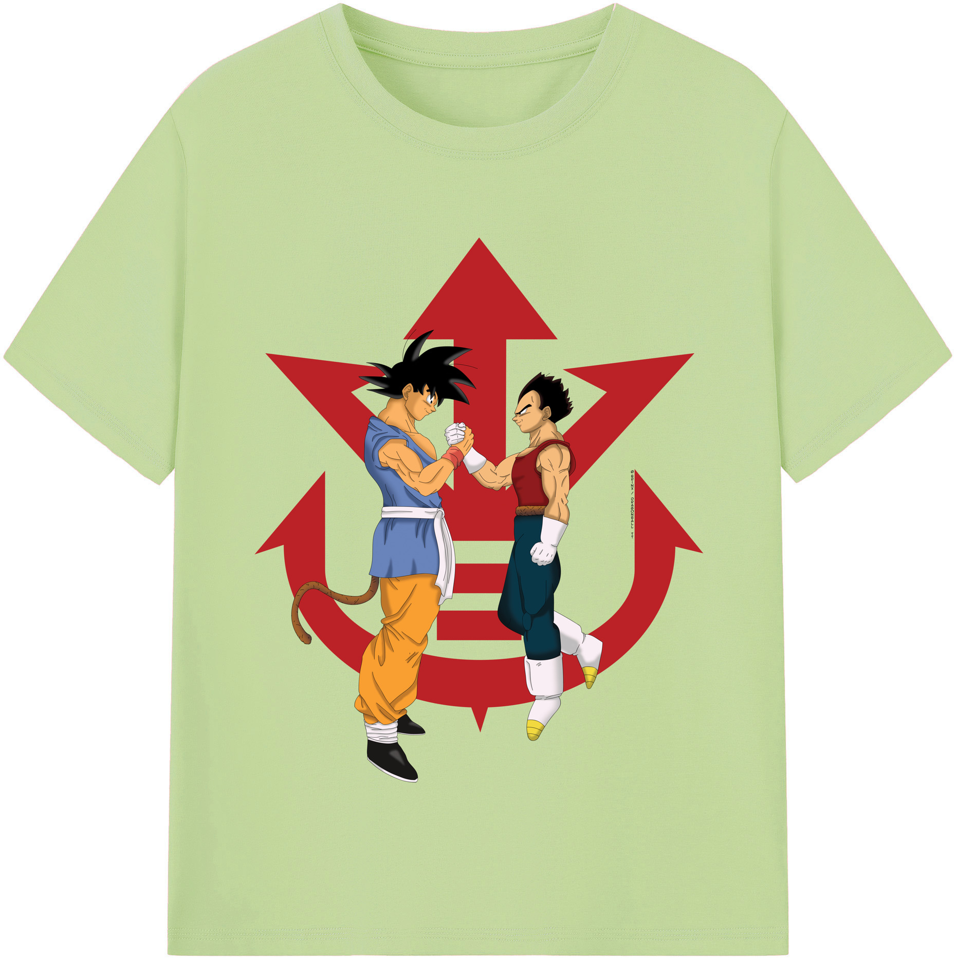 （画像用） ドラゴンボール 孫悟空（そん ごくう）Son Goku カカロット DRAGON BALL Kakarotto 綿100％半袖Tシャツ（フロントプリント）